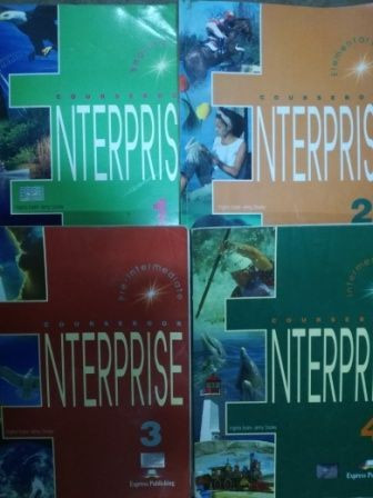 Coursebook Enterprise 1,2 ,3, 4- Vignia Evans, Jerry Dooley