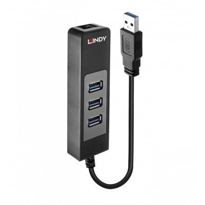 Adaptor HUB 3.1 + Gigabit Ethernet foto