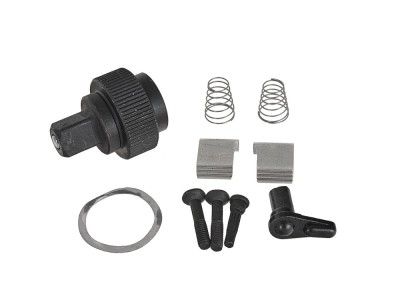 Kit pentru raparare cheie cu clichet cu cap flexibil si maner telescopic 1 / 4&amp;quot;, Geko G10128A foto