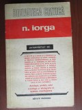 N. iorga interpretat de: