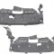Scut motor Honda Crv (Rd), 01.2002-12.2004, fata, polietilena (PE); fata
