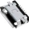 Mufa USB micro-B mama PCB SMD