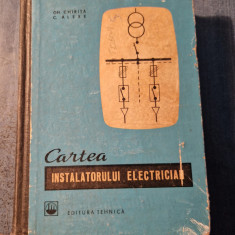 Cartea instalatorului electrician Gh. Chirita
