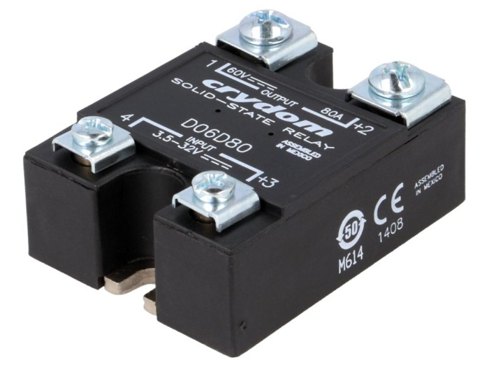 Releu Semiconductor 80A 0-60VDC
