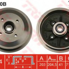 Tambur frana CITROEN C3 Pluriel (HB) (2003 - 2016) TRW DB4310B