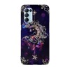 Husa compatibila cu Oppo Find X3 Lite model Moon art, Silicon, TPU, Viceversa, Transparent, Carcasa