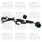 MEAT &amp; DORIA 25494 Set raparat cabluri, injector