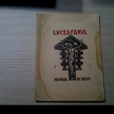 LUCEAFARUL NUMAR DE PASTI Revista Culturala, Literara si Artistica -II Nr.4,1936