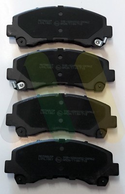 MOTAQUIP LVXL1861 set placute frana,frana disc
