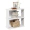 vidaXL Bibliotecă cu 3 niveluri, alb 60x30x60 cm lemn prelucrat 860247