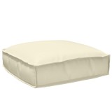 vidaXL Căptușeală pentru Palet pentru Șezut Crem 50x50x12 cm Fabrică Oxford