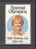 S.U.A.1979 Olimpiada speciala KS.33, Nestampilat