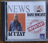 cd cu muzică rom&acirc;nească, Dani Mocanu ,Acuzat, manele