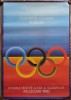 Afis Comitetul Olimpic Roman, Jocurile celei de a XXII-a Olimpiade Moscova 1980