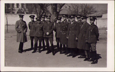 HST P1515 Poză lt-col Vasile Fluture comandant Liceul Militar Regele Ferdinand I foto