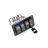 Panou de control cu voltmetru, 3 &icirc;ntrerupătoare și USB