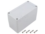 Carcasă universală KRADEX ZP120.60.75JH TM ABS cu bucșă din alamă 60x120x75mm