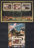 Guineea 2012 - Picturi ale marilor maeștri italieni - Uccello, Colita + Bloc, Cota 34 EURO, MNH