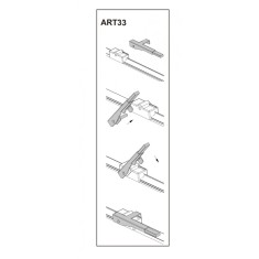Stergator parbriz pasager SKODA SUPERB 10 2004,z COD:ART33 21