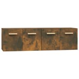 Cumpara ieftin Dulapuri TV de perete 2 buc. stejar fumuriu 60x36,5x35 cm lemn