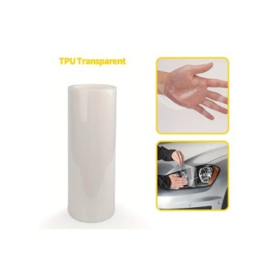 Folie far stop premium PPF TPU 7.5 mil transparenta 0.6x15m Cod: TU003 Automotive TrustedCars foto