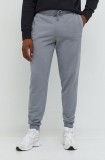 Fila pantaloni de trening barbati, culoarea gri, cu imprimeu