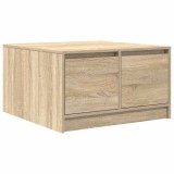 Cumpara ieftin Masuta de cafea cu sertare Stejar Sonoma 70,5x70x40 cm