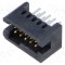 Conector PCB-PCB tată PIN 10 1,27mm TFM argintat selectiv SAMTEC