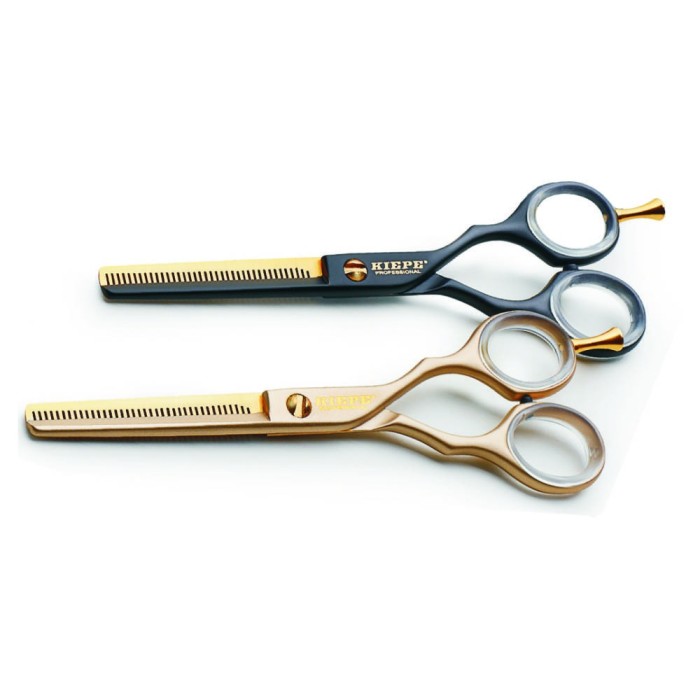 Foarfeca pentru tuns Kiepe 2447-5.5 Filat Auriu / Negru Luxury Foarfeca pentru tuns Kiepe 2447-5.5 Filat Auriu / Negru Luxury