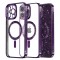 Husa MagSafe pentru Apple iPhone 13 Pro Max, Techsuit, Luxury Glitter, Mov Inchis