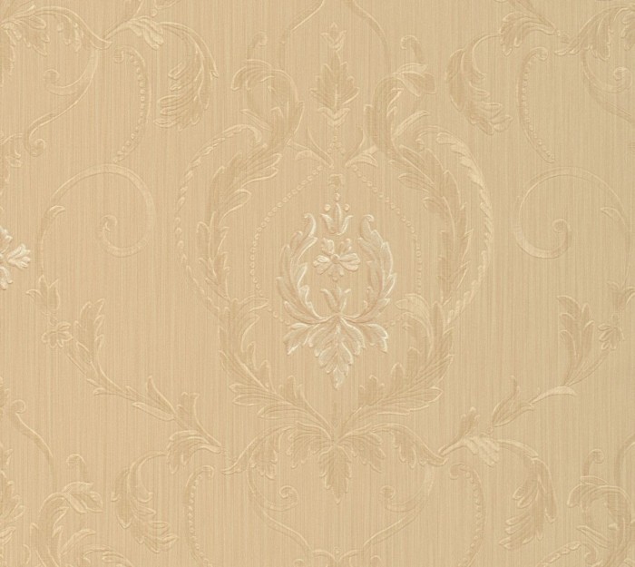 Tapet clasic, baroc, crem, auriu, dormitor,47612