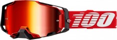 Ochelari cross/atv 100% Armega Red, lentila oglinda, culoare rama rosu/negru Cod Produs: MX_NEW 26013453PE
