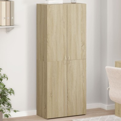 Gossi fiset, stejar sonoma, 60x32x153 cm, lemn prelucrat foto