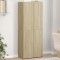Gossi fiset, stejar sonoma, 60x32x153 cm, lemn prelucrat