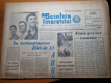 Scanteia tineretului 15 august 1963-jud, arges,petroseni,cartierul balta alba