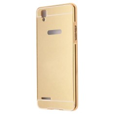 Husa Oppo R7 - Luxury Mirror Metal TSS, Auriu