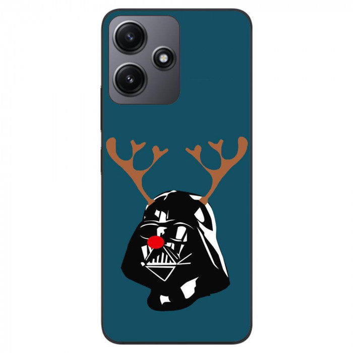 Husa compatibila cu Xiaomi Redmi 12 5G Silicon Gel Tpu Model Craciun Darth Vader Ren