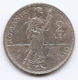 Romania 2 Lei 1910 - Carol I, Argint, KM-43