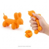 Jucarie Antistres Modelabila Squishy Balloon Dog Cu Nisip Jucarie Senzoriala Pret pentru Bucata