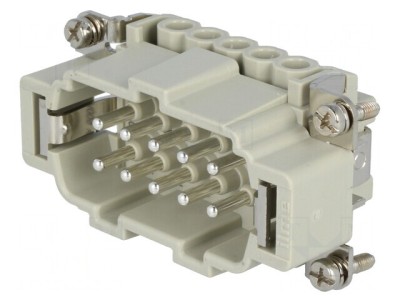 Conector HDC tată 10 pini 16A 500V foto
