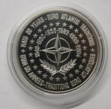 BNR 2004 - MEDALIE ARGINT . 55 DE ANI DE LA INFIINTAREA NATO.