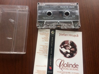 stefan hrusca colinde ziurel de ziurel caseta audio muzica sarbatori folk 1995 foto