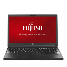 Laptop Fujitsu Lifebook E556 cu procesor Intel Core i5-6300U 2.40GHz, 15.6″,HD, 8GB, 256GB SSD, DVD-RW, Win 10 PRO, Negru, QWERTZ