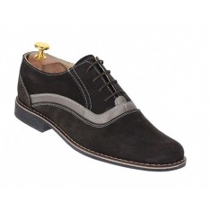 Marimea 39 Pantofi barbati casual din piele naturala intoarsa LP37GRIVEL