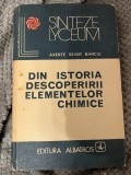 Din istoria descoperirilor elementelor chimice - Axente Sever Banciu