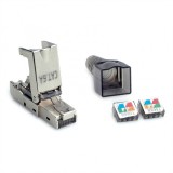 Conector de retea RJ45 cat 6A STP pentru fir solid AWG 23-26, Value 26.99.0373