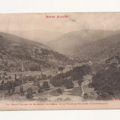 FV1 -Carte Postala - FRANTA - Notre Alsace, Munster , circulata 1915