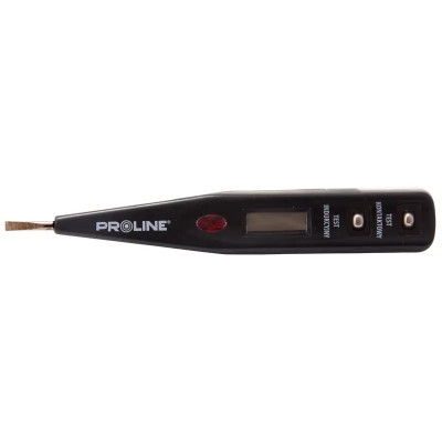 Indicator Tensiune Proline cu Ecran LCD si Bec 12 - 220 V 125 mm foto