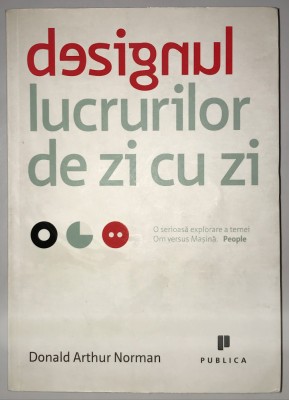 Designul lucrurilor de zi cu zi, Donald Norman. foto