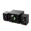 Boxe PC Spacer 2.1 SPB-THUNDER 11W, Subwoofer, Jack 3.5mm, USB, Iluminare LED, Negru